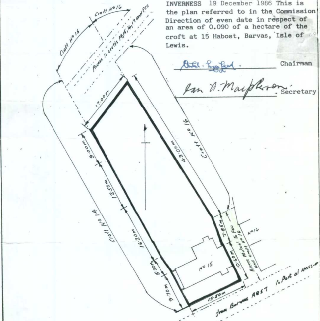 Title plan 15 Habost